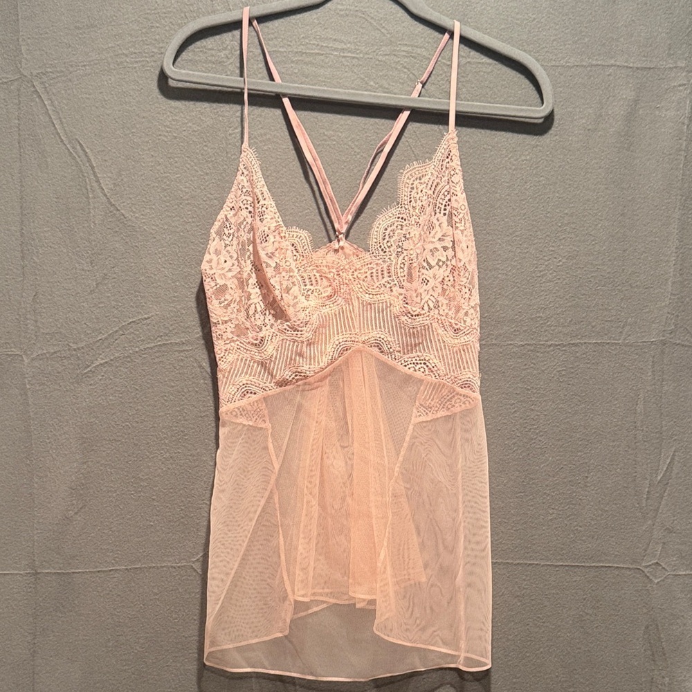 Victoria's Secret Blush Lace Camisole
